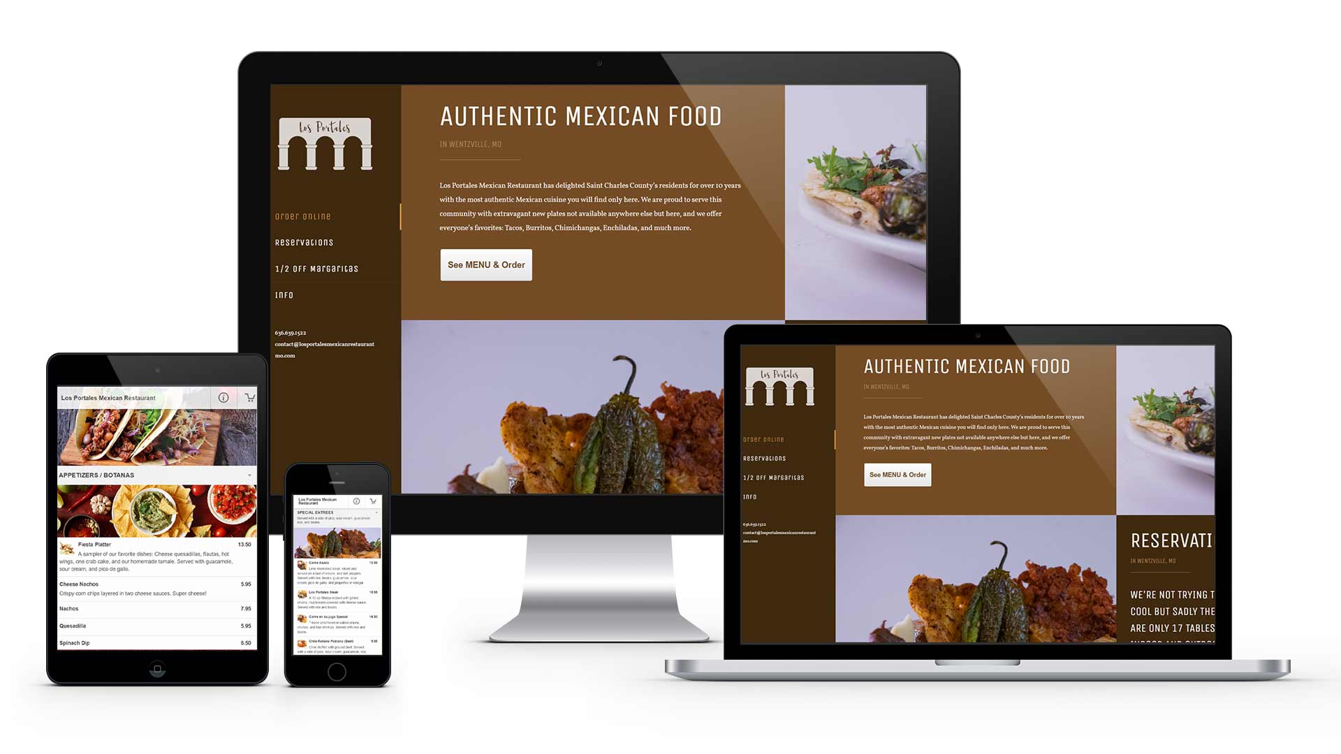 Los Portales Website Design